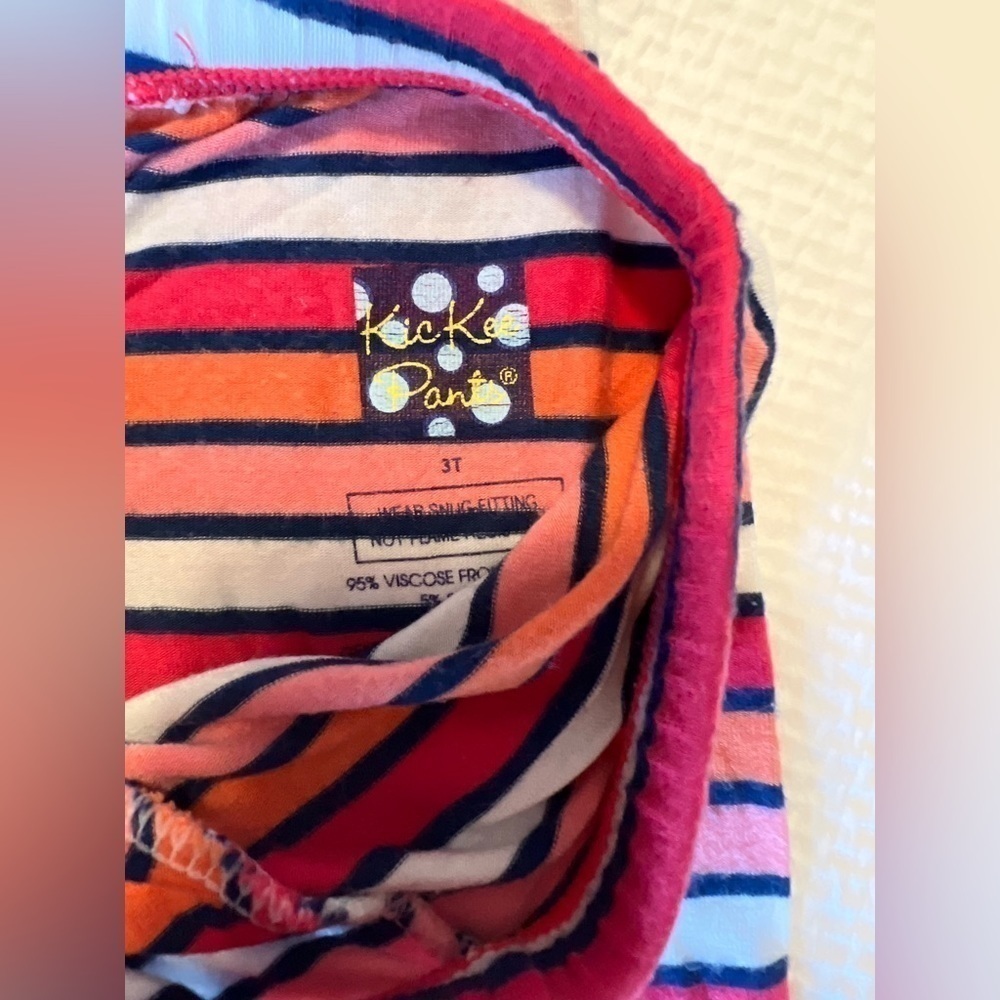 Striped Kickee Pants Pajama Set - Picture 2 of 3